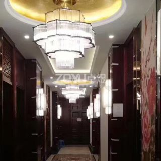 酒店工程燈具的規(guī)格尺寸及造型設計復雜性